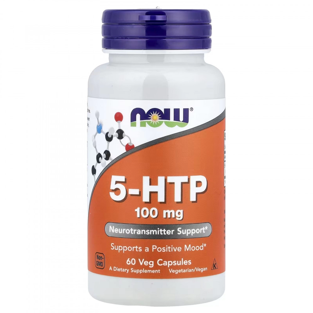 NOW 5-HTP 100 мг. - 60 кап.