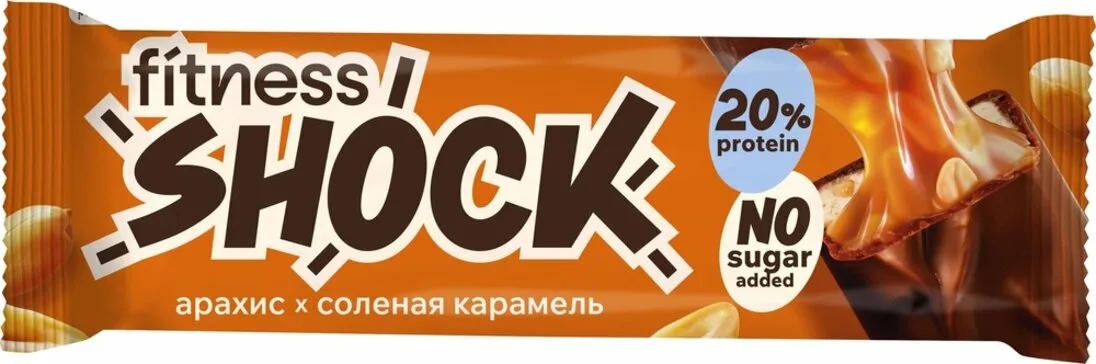Fitnes SHOCK Батончик глаз. - 50 гр.
