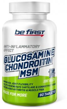 Be First Glucosamine + Chondroitin + MSM (Глюкозамин Хондроитин МСМ) - 90 таб.