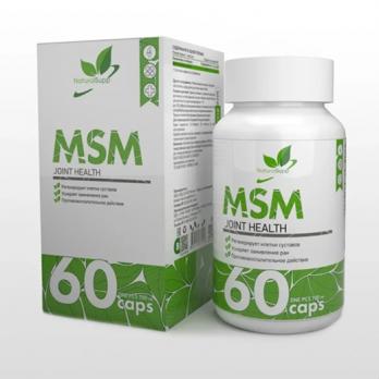 Natural Supp MSM (МСМ) 700 мг. - 60 кап.
